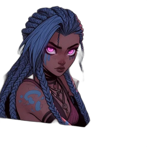 concept art, fantasy art, pixel art, cyberpunk transparent PNG cut-out