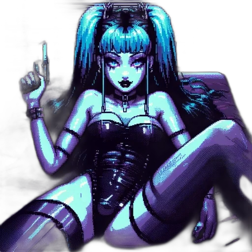 robot, cyberpunk, comic book art, fantasy art transparent PNG cut-out