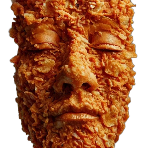 face, food, mask, creature transparent PNG cut-out