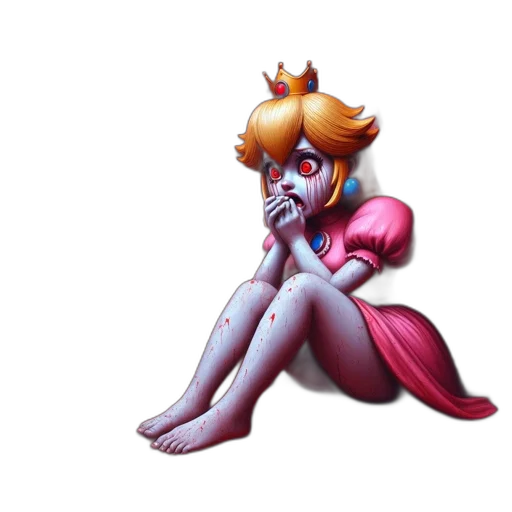 crown, dress, staff, concept art transparent PNG cut-out