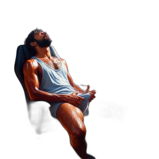 furniture, photorealistic, concept art, oil painting transparent PNG cut-out