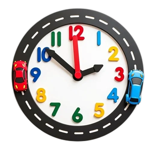 car, 3d render, colorful, children transparent PNG cut-out