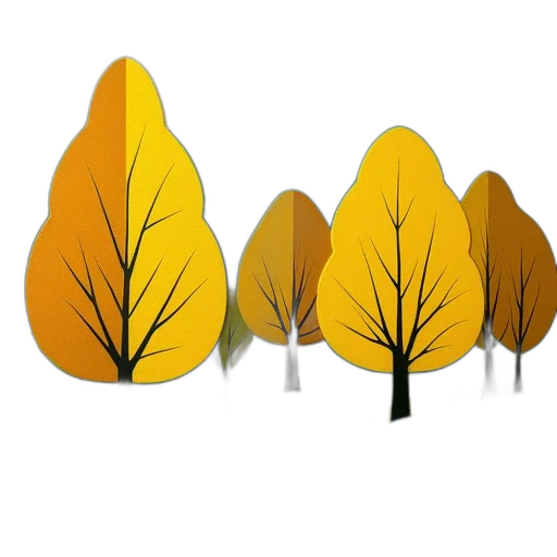 tree, crown, 3d render, photorealistic transparent PNG cut-out