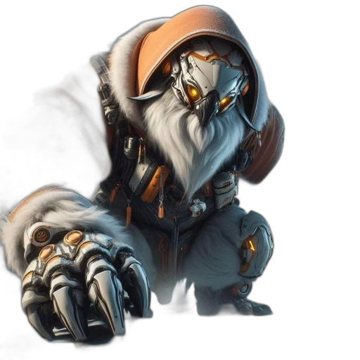 mask, robot, weapon, staff transparent PNG cut-out