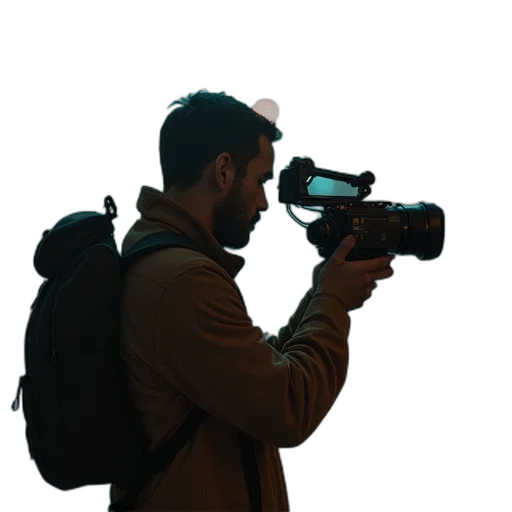 staff, jacket, weapon, face transparent PNG cut-out