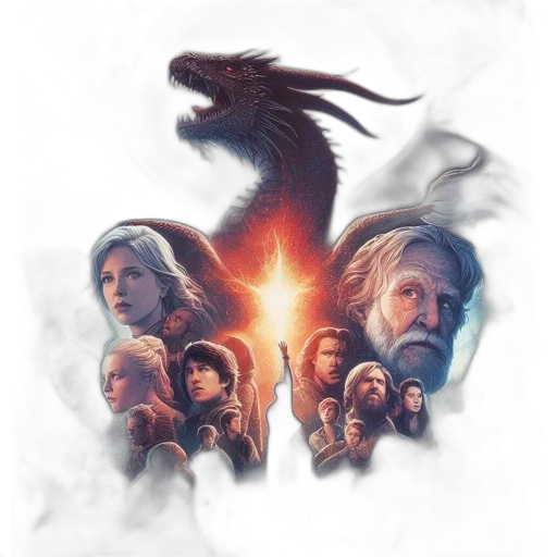 dragon, creature, concept art, fantasy art transparent PNG cut-out