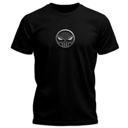 cyberpunk, black, shirt, grey transparent PNG cut-out