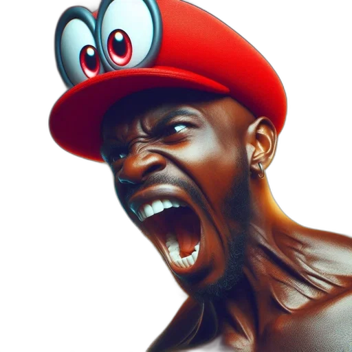 face, hat, animal, creature transparent PNG cut-out