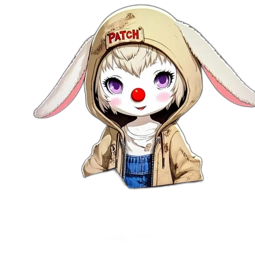 hat, jacket, creature, mask transparent PNG cut-out