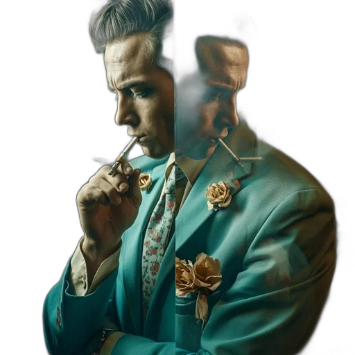 jacket, face, crown, jewelry transparent PNG cut-out