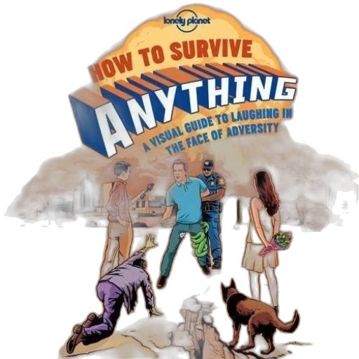 lonely, planet, how, survive transparent PNG cut-out
