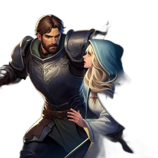 sword, concept art, fantasy art, comic book art transparent PNG cut-out