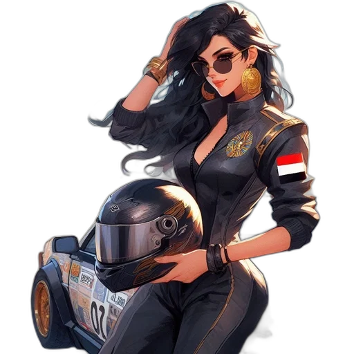 jacket, car, robot, concept art transparent PNG cut-out