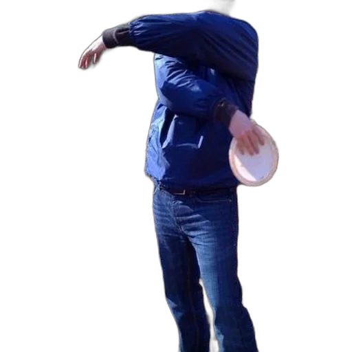 jacket, hat, staff, mask transparent PNG cut-out
