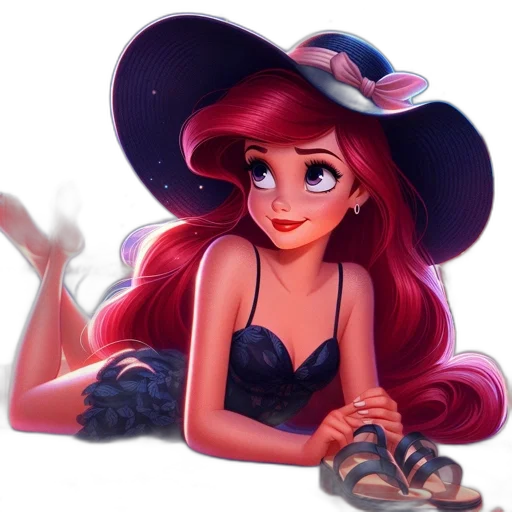 hat, dress, crown, cartoon transparent PNG cut-out