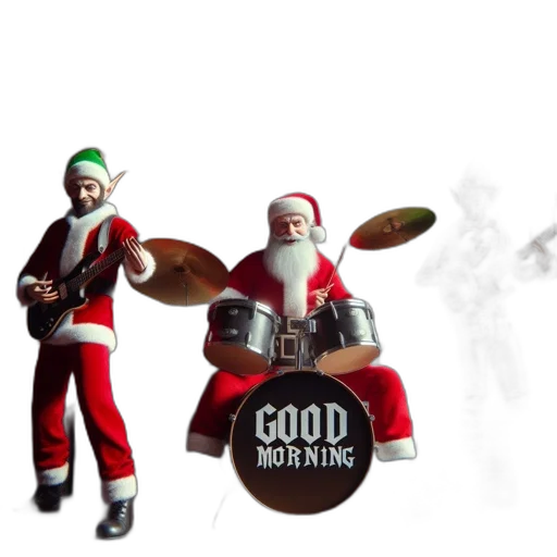 3d render, three, holiday, characters transparent PNG cut-out
