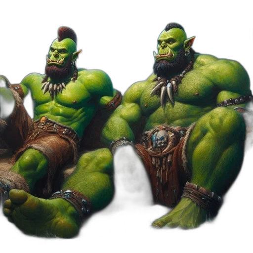 concept art, fantasy art, 3d render, comic book art transparent PNG cut-out