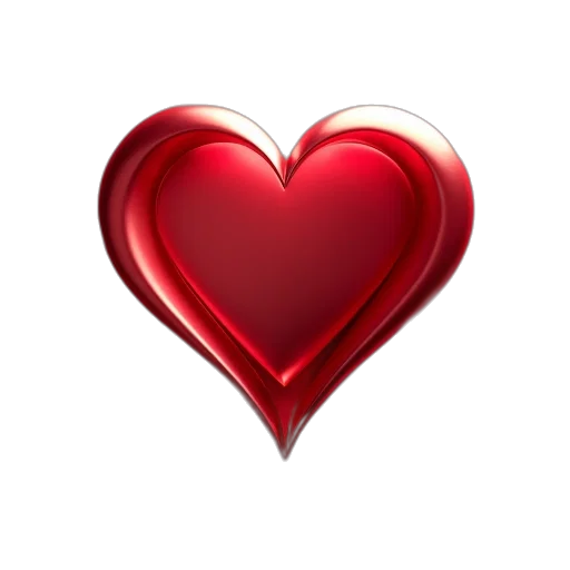 jewelry, photorealistic, 3d render, red transparent PNG cut-out