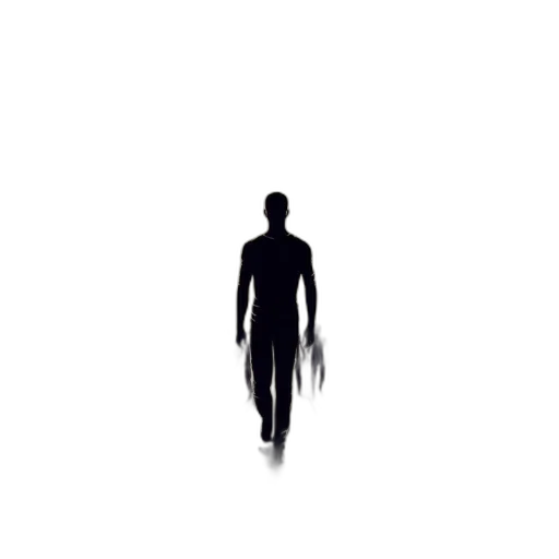 robot, creature, staff, face transparent PNG cut-out