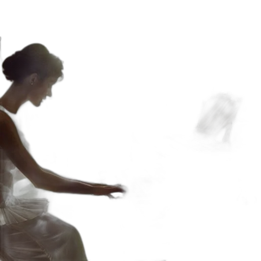 dress, concept art, photorealistic, 3d render transparent PNG cut-out