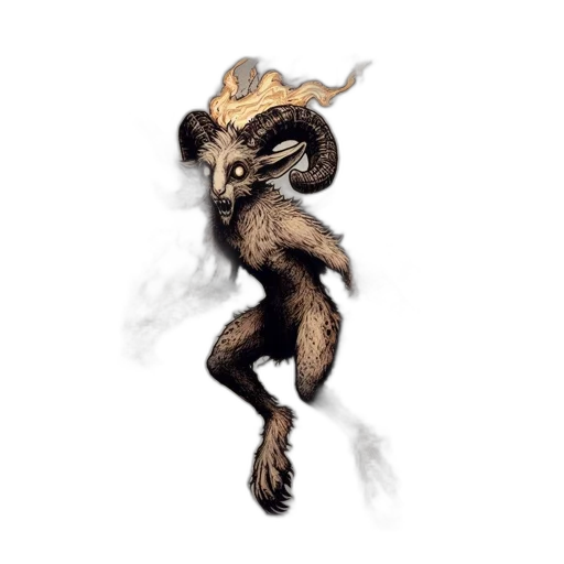 creature, dragon, mask, hair transparent PNG cut-out