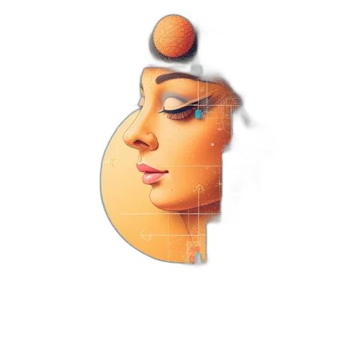 face, crown, jewelry, mask transparent PNG cut-out
