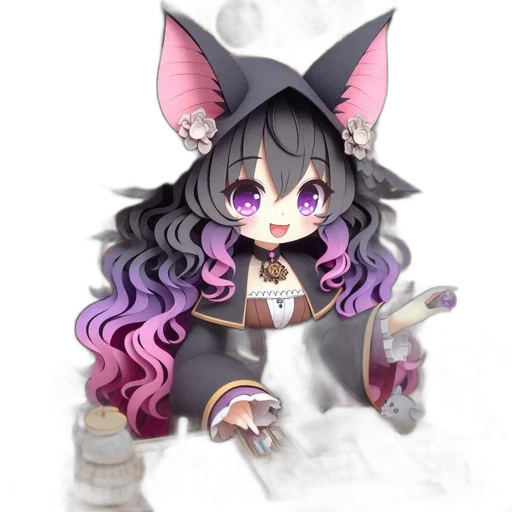 staff, fantasy art, pixel art, anime transparent PNG cut-out