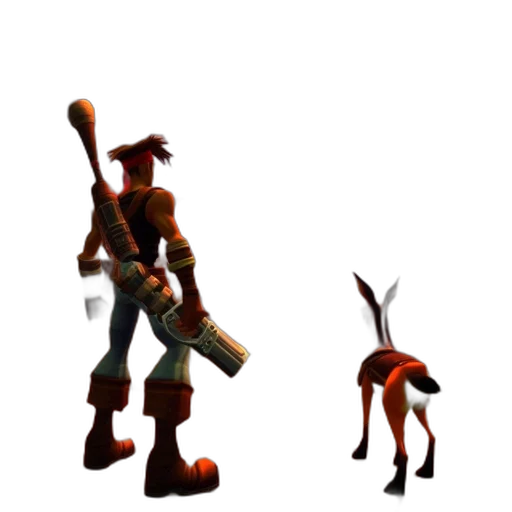 staff, weapon, animal, creature transparent PNG cut-out
