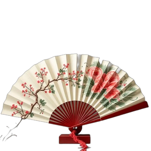 umbrella, staff, hat, flower transparent PNG cut-out