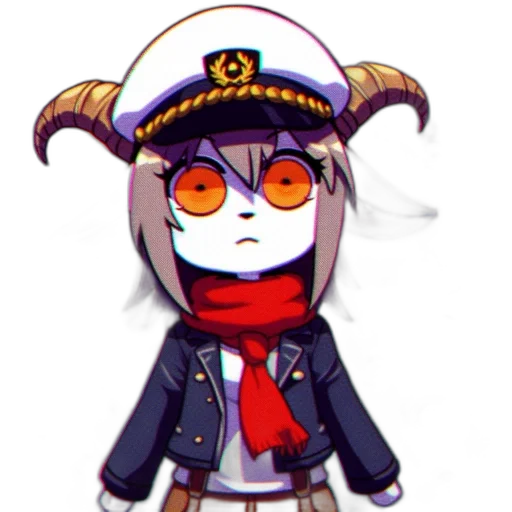 staff, hat, mask, jacket transparent PNG cut-out