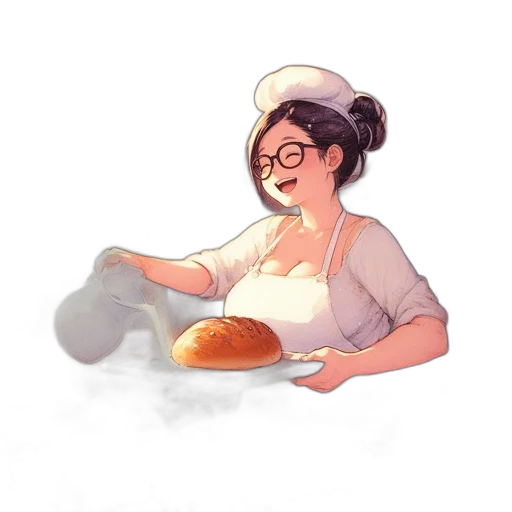 food, staff, hat, concept art transparent PNG cut-out