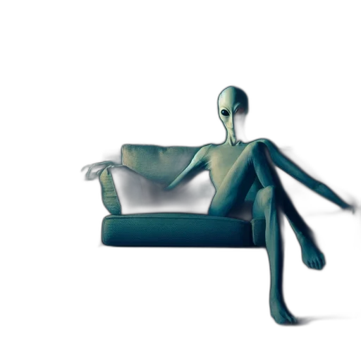 furniture, robot, creature, staff transparent PNG cut-out