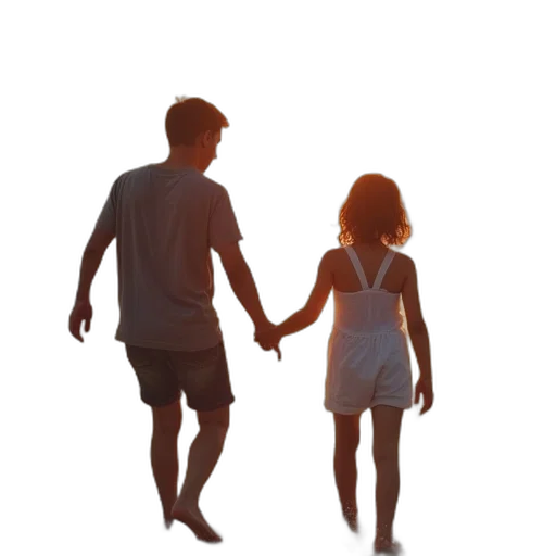 3d render, photorealistic, concept art, sunset transparent PNG cut-out