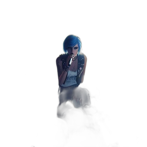 dress, robot, mask, staff transparent PNG cut-out