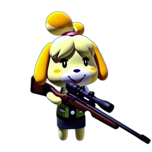 weapon, animal, staff, pixel art transparent PNG cut-out