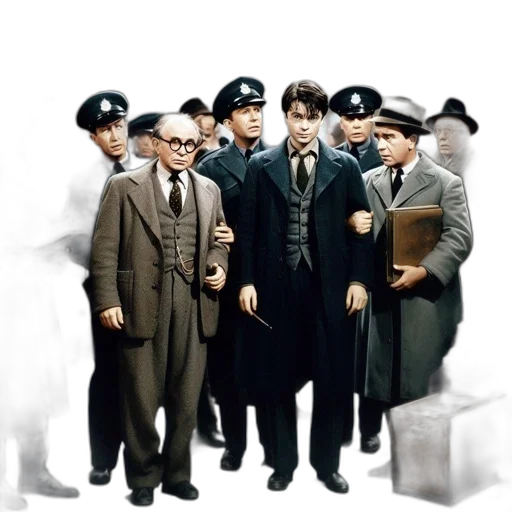 staff, concept art, city street, snow transparent PNG cut-out
