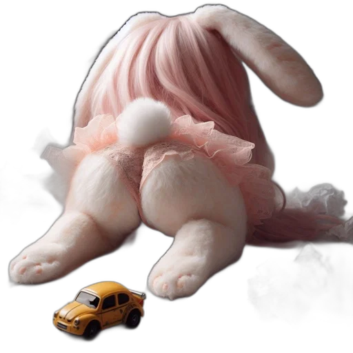 car, dress, creature, animal transparent PNG cut-out