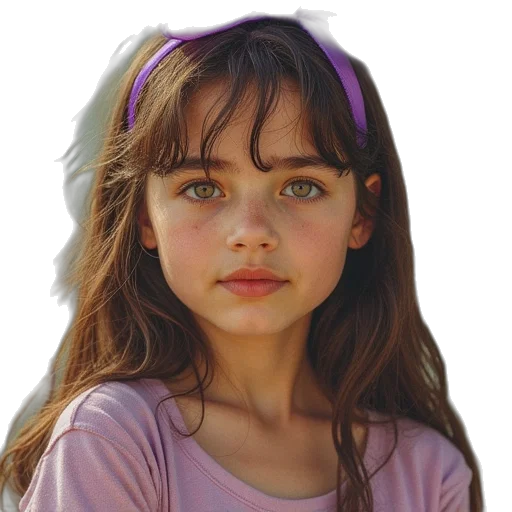 face, hair, dress, crown transparent PNG cut-out