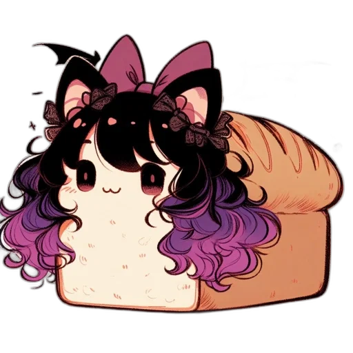 hair, creature, food, hat transparent PNG cut-out