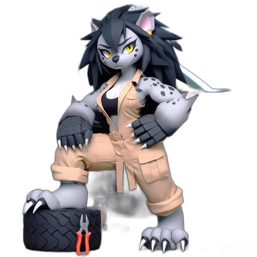creature, jacket, animal, concept art transparent PNG cut-out
