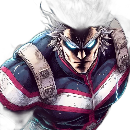 jacket, comic book art, concept art, anime transparent PNG cut-out