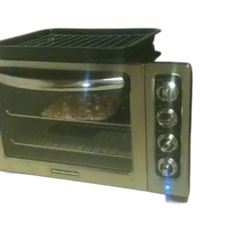 food, stainless, steel, toaster transparent PNG cut-out