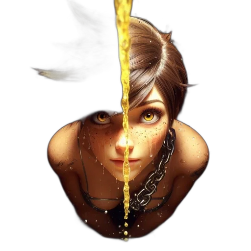 face, staff, jewelry, mask transparent PNG cut-out
