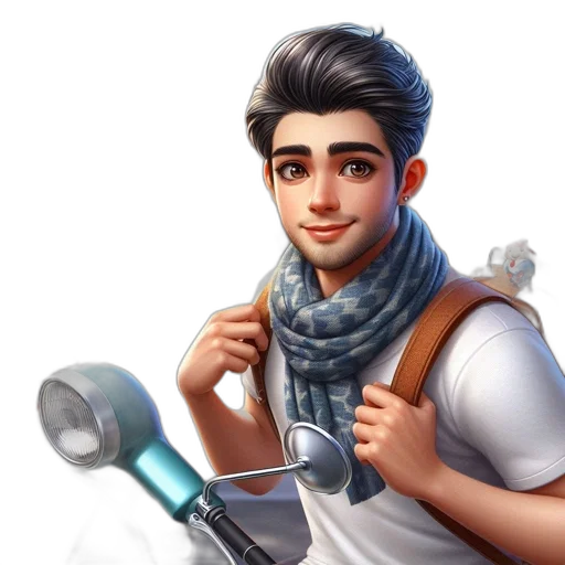 staff, face, weapon, fantasy art transparent PNG cut-out