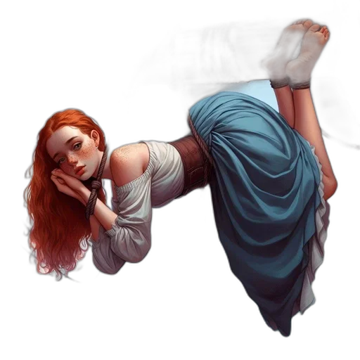 dress, shoes, fantasy art, concept art transparent PNG cut-out