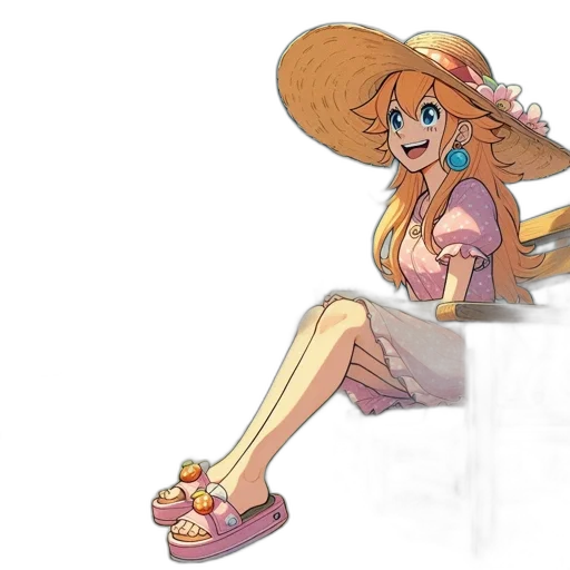 dress, hat, shoes, crown transparent PNG cut-out