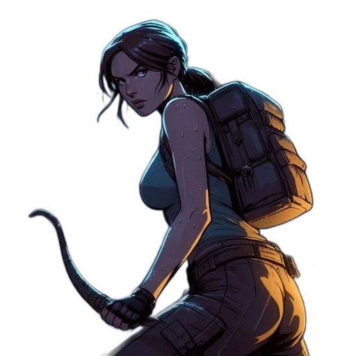 staff, weapon, comic book art, concept art transparent PNG cut-out