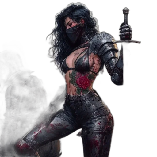 weapon, sword, fantasy art, concept art transparent PNG cut-out
