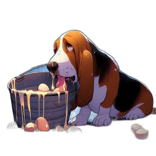food, animal, concept art, watercolor transparent PNG cut-out