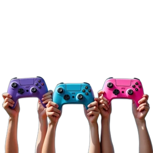 weapon, 3d render, concept art, colorful transparent PNG cut-out